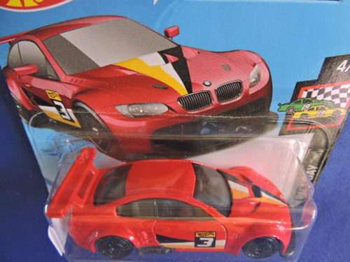 Hot Wheels BMW M3 GT2 ( Red #3 )