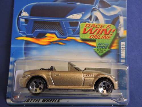 Hot Wheels BMW Z3  M Roadster ( Gold )