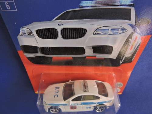 Matchbox BMW M5 ( Police Russia 1/6 ) like Hot Wheels