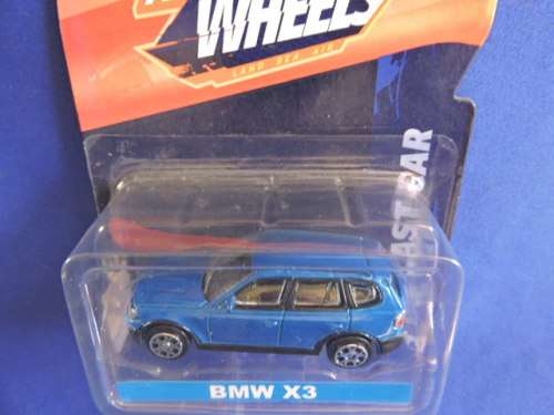 Adventure Wheels BMW X3 ( Blue ) like Hot Wheels & Matchbox
