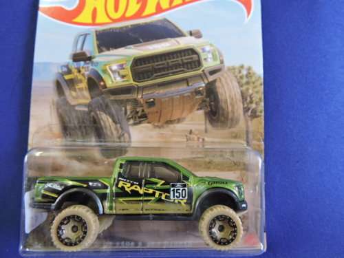 Hot Wheels Ford F-150 Raptor ( Green #150 )