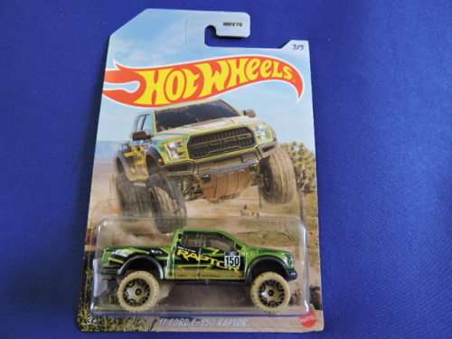Hot Wheels Ford F-150 Raptor ( Green #150 )