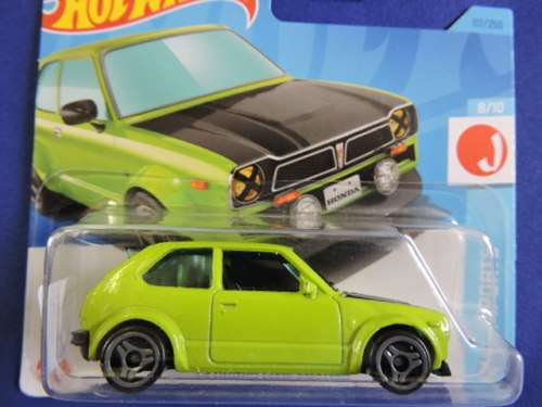 Hot Wheels Honda Civic Custom ( Green )