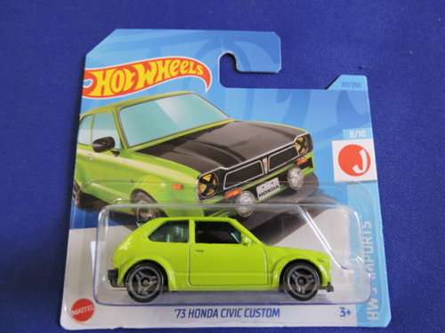 Hot Wheels Honda Civic Custom ( Green )