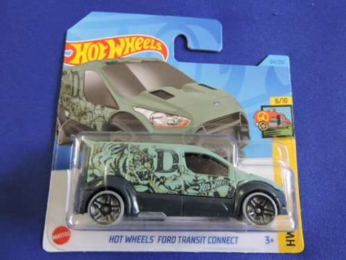 Hot Wheels FORD Transit Connect ( Teal )