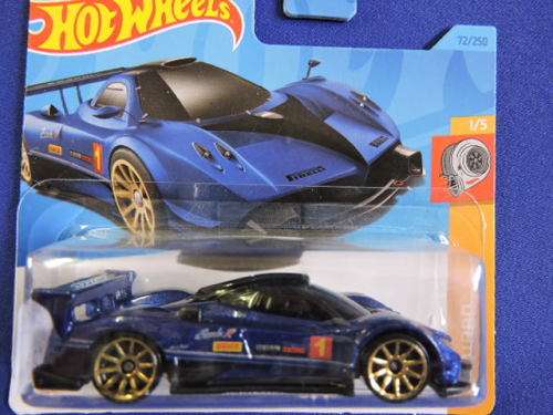 Hot Wheels PAGANI ZONDA R ( Blue )
