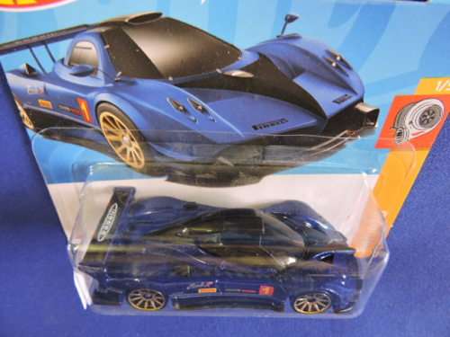 Hot Wheels PAGANI ZONDA R ( Blue )