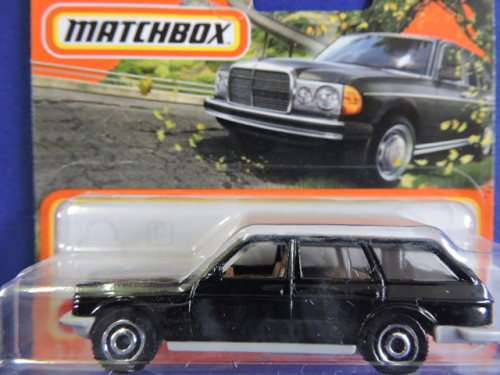 Matchbox MERCEDES BENZ W123 WAGON  ( Black ) Like Hot Wheels