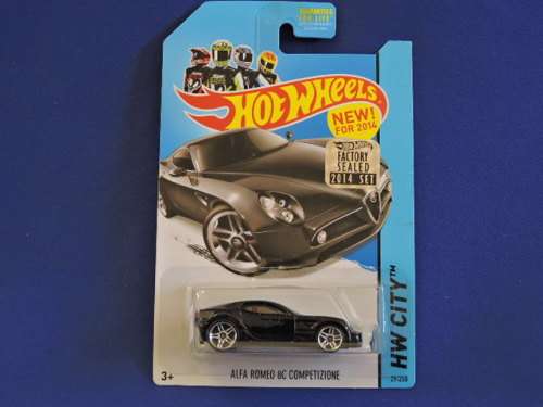 Hot Wheels Alfa Romeo 8C Competizione ( Black )