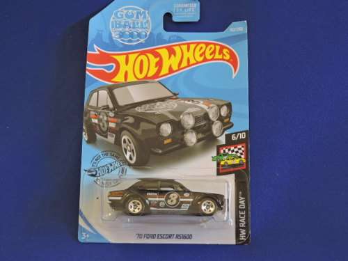 Hot Wheels FORD ESCORT RS1600 ( Black Gum ball )