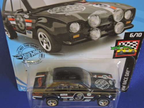 Hot Wheels FORD ESCORT RS1600 ( Black Gum ball )