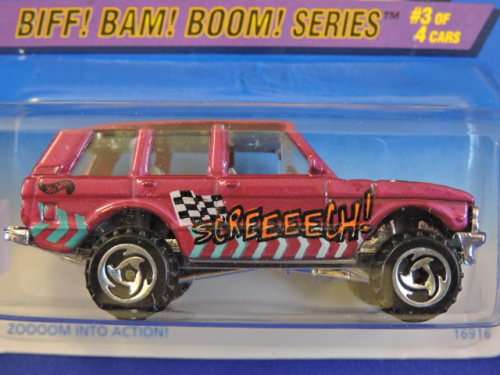 Hot Wheels RANGE ROVER ( Biff Bam Boom Series  Purple ) like Land Rover