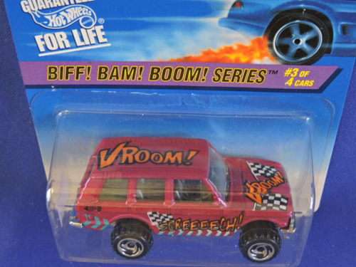 Hot Wheels RANGE ROVER ( Biff Bam Boom Series  Purple ) like Land Rover