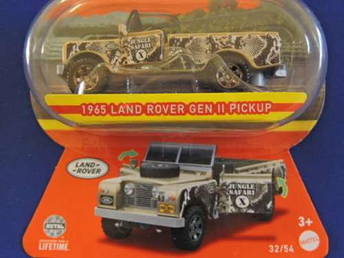Matchbox 1965 Land Rover Gen 11 Pick up ( Moving Parts )  Like Hot Wheels...