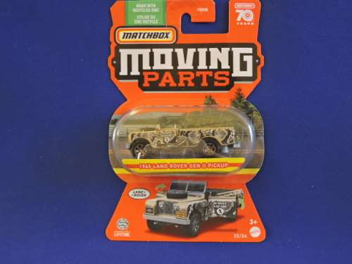 Matchbox 1965 Land Rover Gen 11 Pick up ( Moving Parts )  Like Hot Wheels...