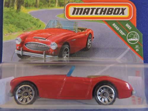 Matchbox Austin Healey Roadster  ( Red ) Like Hot Wheels