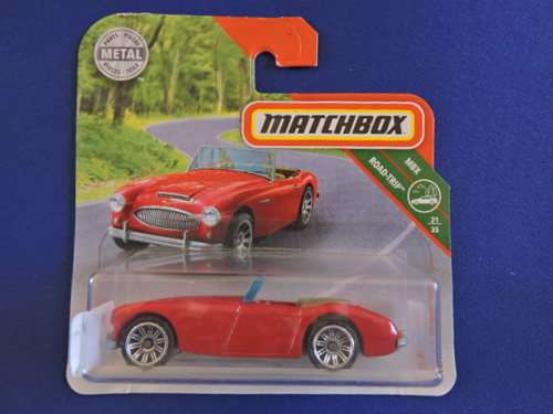 Matchbox Austin Healey Roadster  ( Red ) Like Hot Wheels