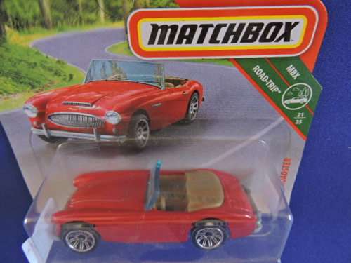 Matchbox Austin Healey Roadster  ( Red ) Like Hot Wheels
