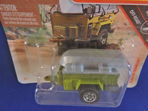 Matchbox MBX Trailer Trawler  ( Green ) Like Hot Wheels