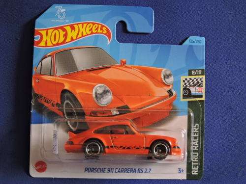 Hot Wheels  PORSCHE 911 Carrera RS 2.7  ( Orange )