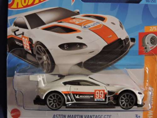 Hot Wheels ASTON MARTIN VANTAGE GTE  ( GULF  White #99  )