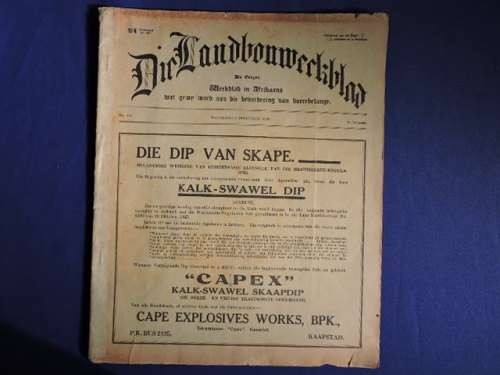 Die Landbouweekblad Tydskrif Februarie 1926  ( Ja, 1926 )