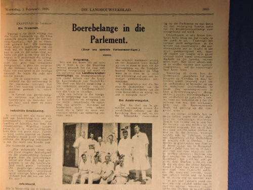 Die Landbouweekblad Tydskrif Februarie 1926  ( Ja, 1926 )