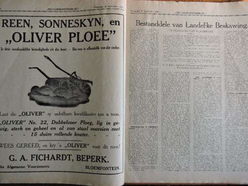 Die Landbouweekblad Tydskrif September 1924  ( Ja, 1924 )