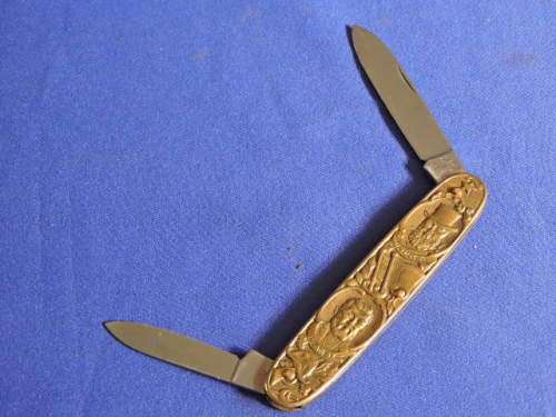 Vintage Paul Kruger De Wet twin blade pocket knife. Solingen Germany