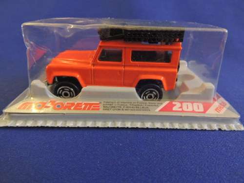 Majorette LAND ROVER 90 ( Orange ) like Hot Wheels