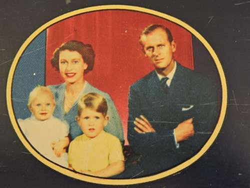 Vintage JOKO Tea Tin Blik  Queen Elizabeth coronation June 1953