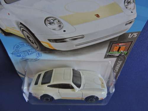 Hot Wheels PORSCHE Carrera ( White ) Long Card.