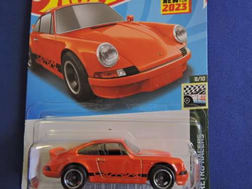 Hot Wheels PORSCHE 911 Carrera RS 2.7 ( Orange ) Long Card