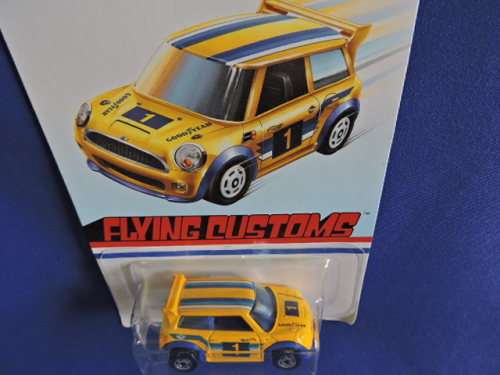 Hot Wheels MINI COOPER Challenge ( Yellow #1 )