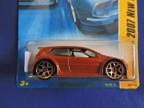Hot Wheels VOLKSWAGEN VW Golf GTi ( Bronze  )