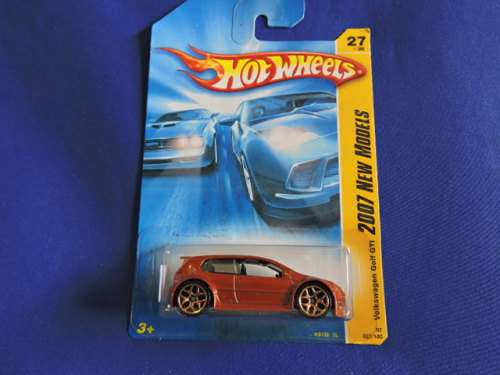 Hot Wheels VOLKSWAGEN VW Golf GTi ( Bronze  )