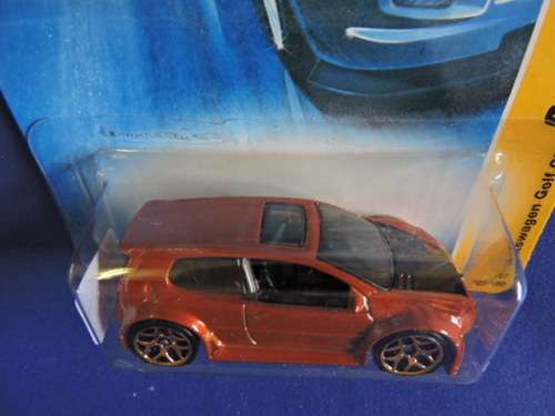 Hot Wheels VOLKSWAGEN VW Golf GTi ( Bronze  )