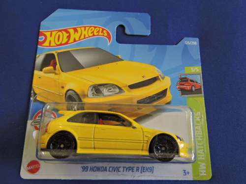 Hot Wheels HONDA Civic Type R ( Yellow )