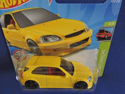 Hot Wheels HONDA Civic Type R ( Yellow )