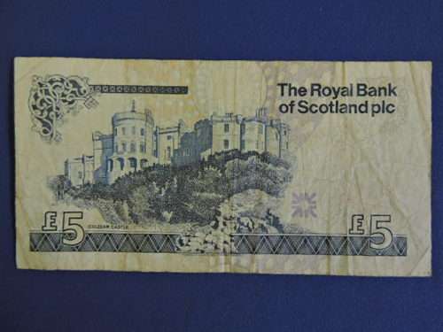 The Royal Bank of Scotland Five Pound Bank Note