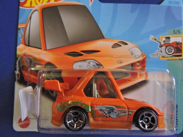 Hot Wheels TOYOTA Supra ( Orange ) Tooned