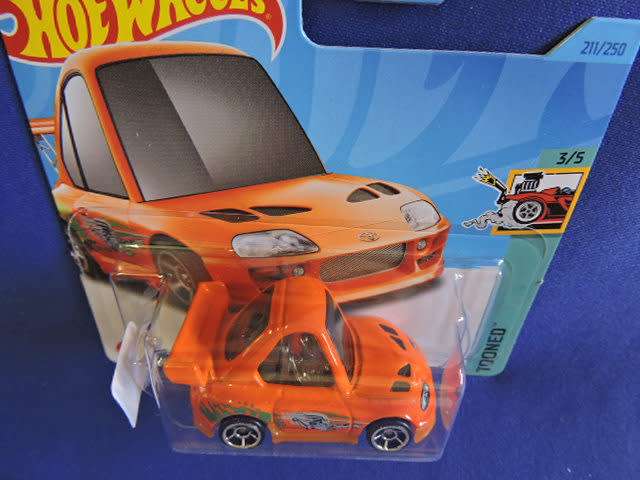 Hot Wheels TOYOTA Supra ( Orange ) Tooned