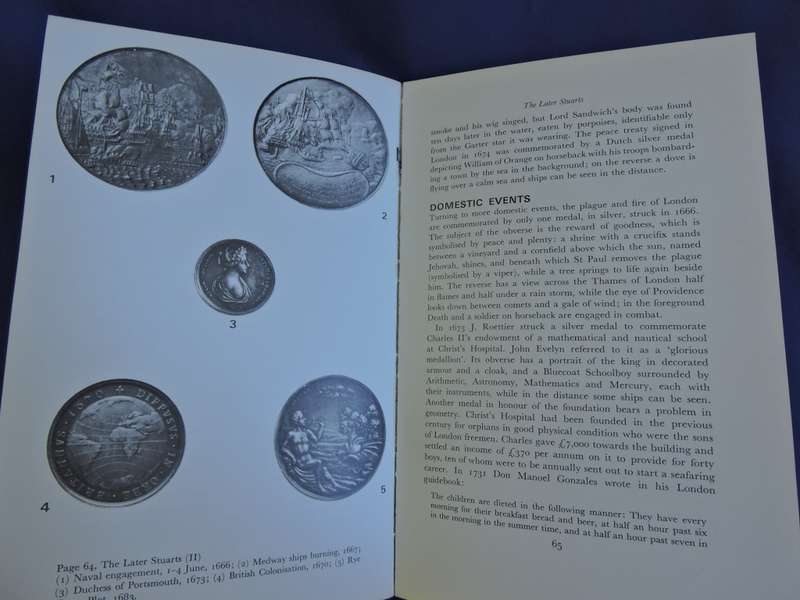 COMMEMORATIVE MEDALS - J.R.S Whiting  Medallic history of Britain Tudor to present day Book