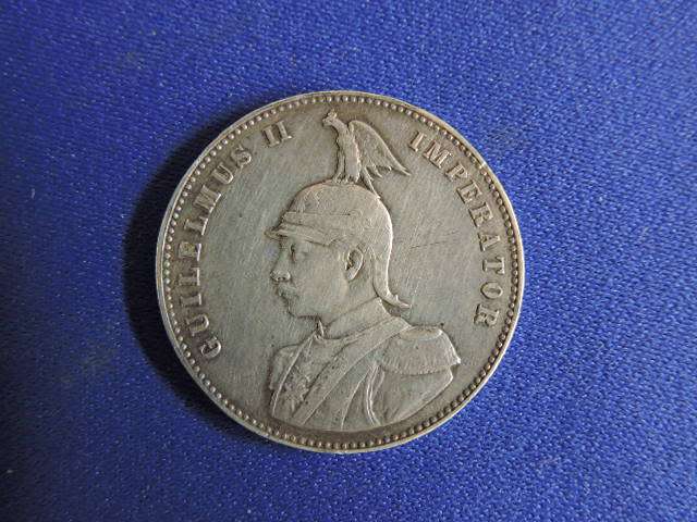1890 German East Africa one Rupie silver coin RARE collectable coin