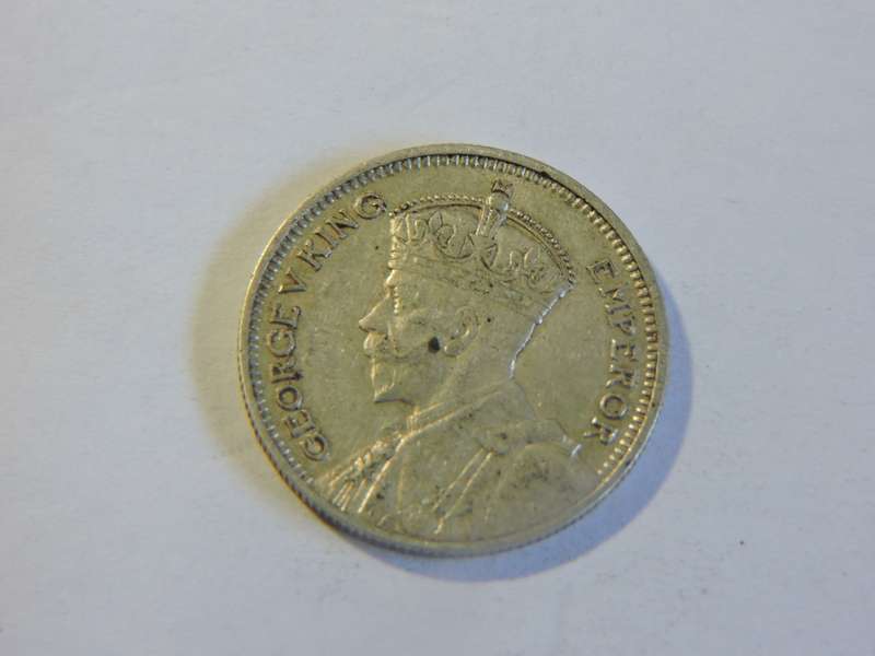 1932 Southern Rhodesia 6d Sixpence Silver coin
