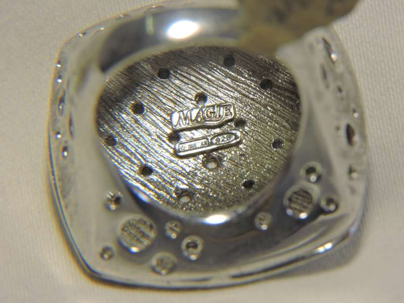 Sterling Silver designer ring by MAGIE  Bold and beautiful