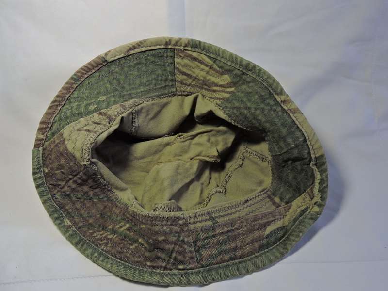 Rhodesian Army Camo bush hat. War torn