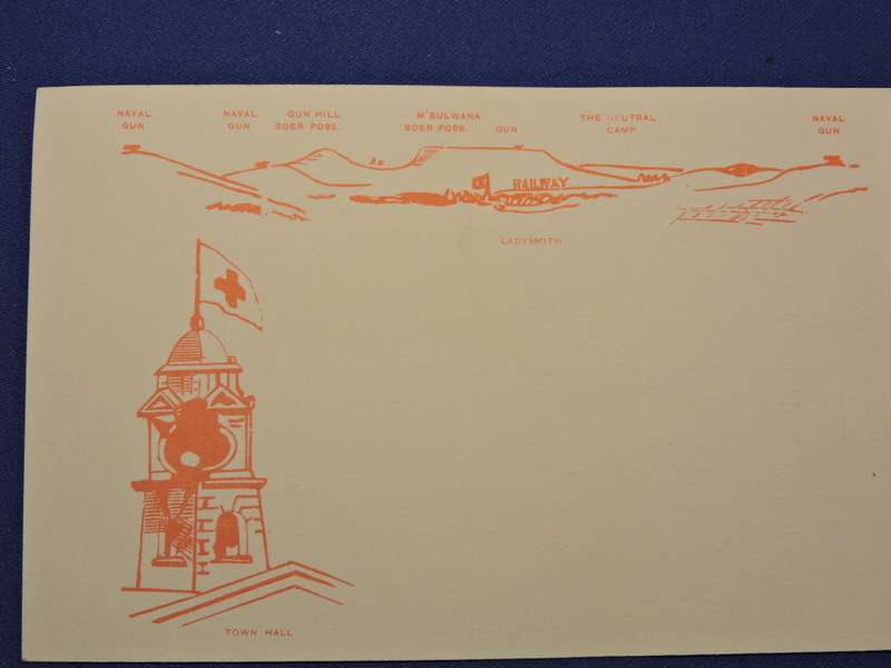 Boer War Era Post Card Siege of Ladysmith Natal Illustrated