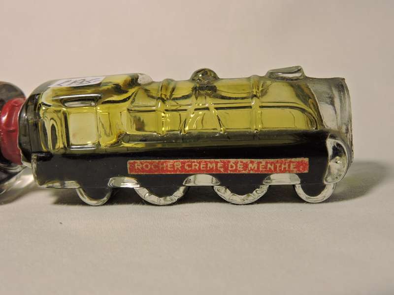 Vintage French ROCHER Liqueurs in form of Steam Train and Carriages