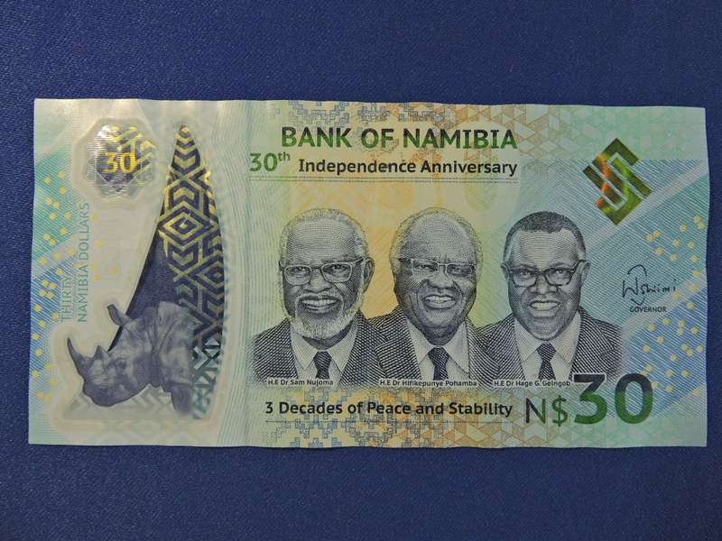 Namibian $30 Thirty Dollar Bank note